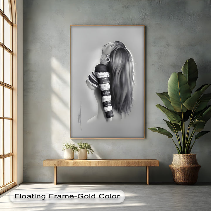 Midnight Ecstasy – Erotic Canvas Print