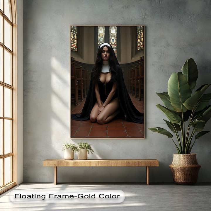 Sacred Temptation – Erotic Canvas Art