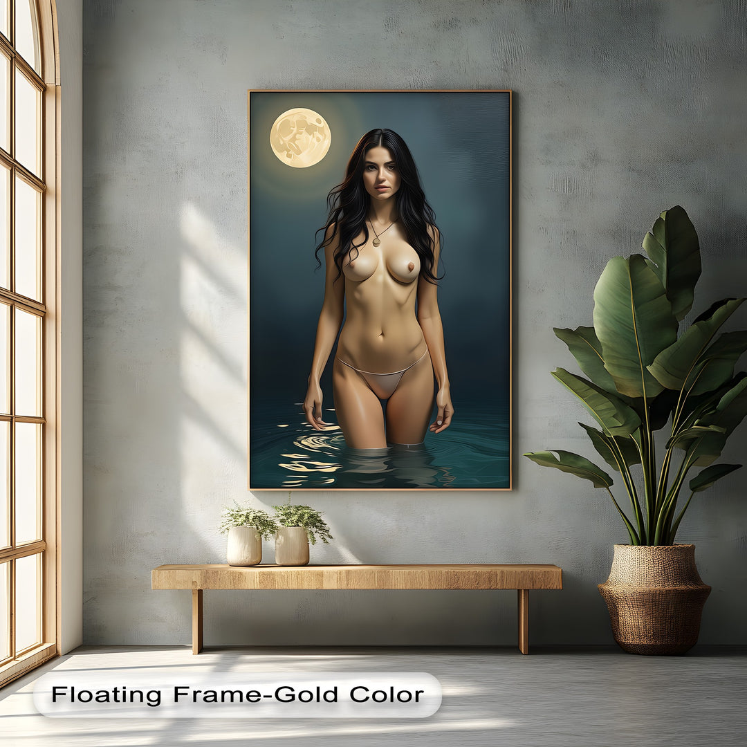 Lunar Serenity – Sex Canvas Print | Framed Artwork