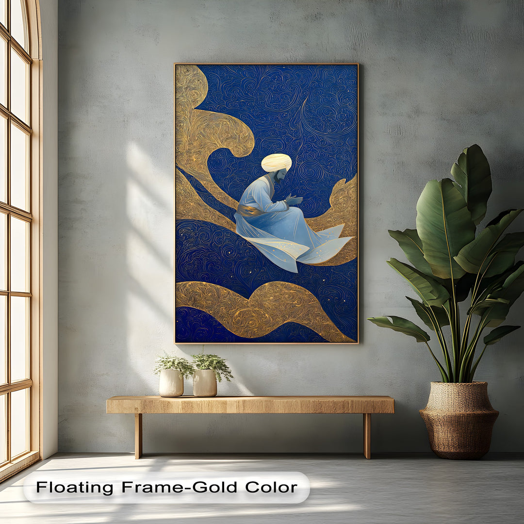Celestial Reverence – Persian Canvas Print