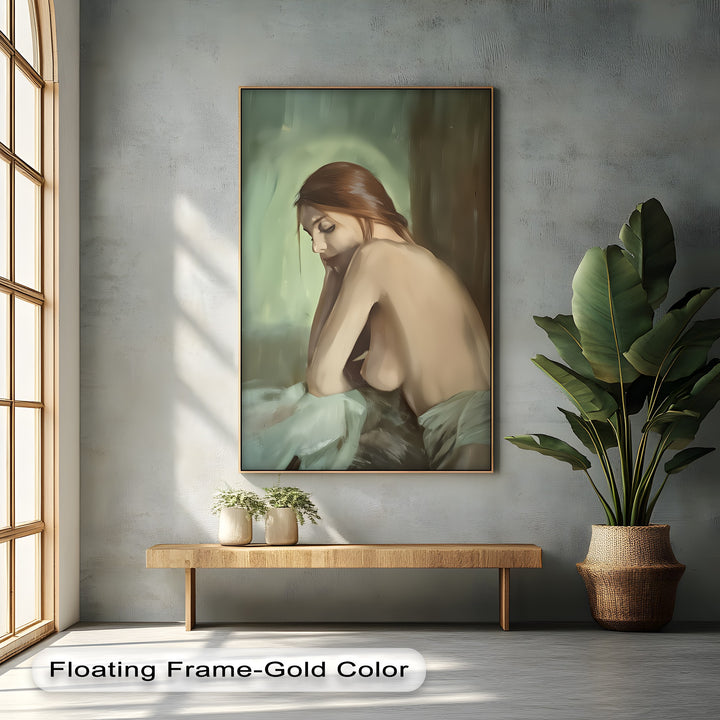 Sensual Nude Erotic Canvas Wall Art | Framed Artwork
