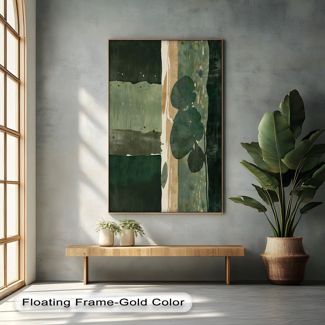 Earthbound Essence – Deep Forest Tones Canvas Print - MyPhotoStation