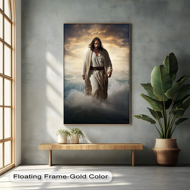Divine Path – Jesus on the Sea Canvas Prints - MyPhotoStation