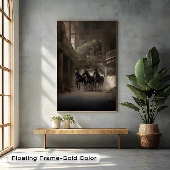 Guardians of the Forgotten Hall – Dark Horse Fantasy Canvas Print
