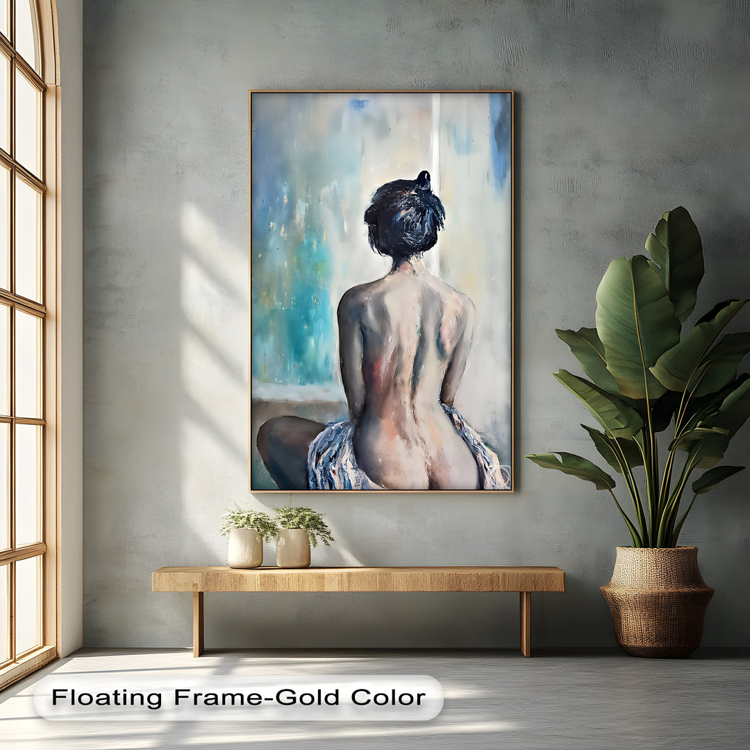 Serene Solitude – Erotic Canvas Print