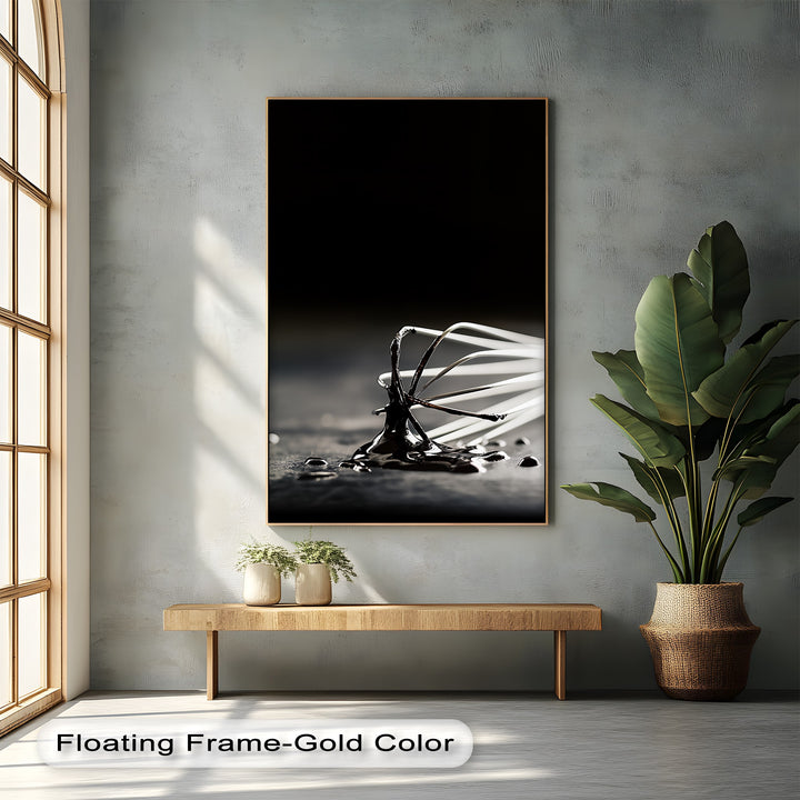 Whisked Elegance – Dark Chocolate Drizzle Canvas Prints