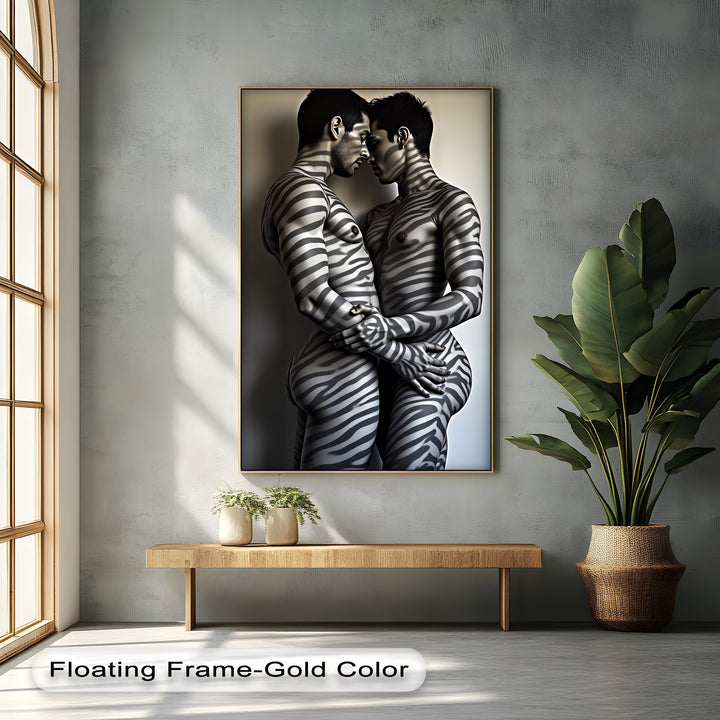 Sensual Bond – Erotic Canvas Print