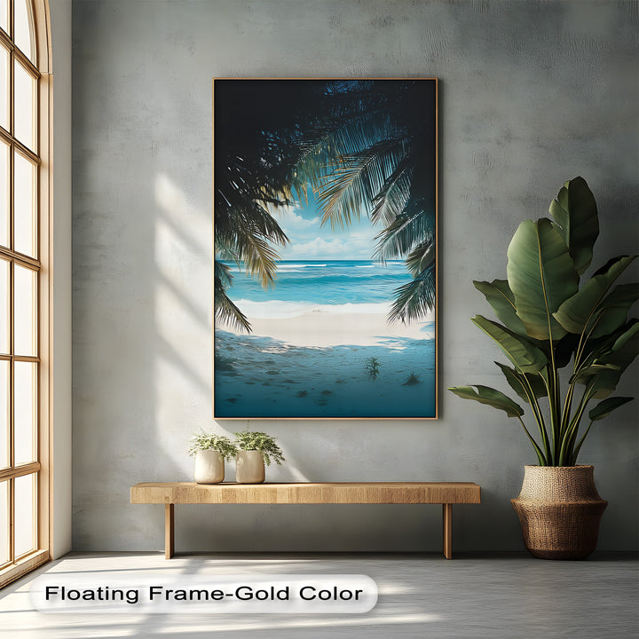 Tropical Hideaway View – Oceanfront Canvas Prints