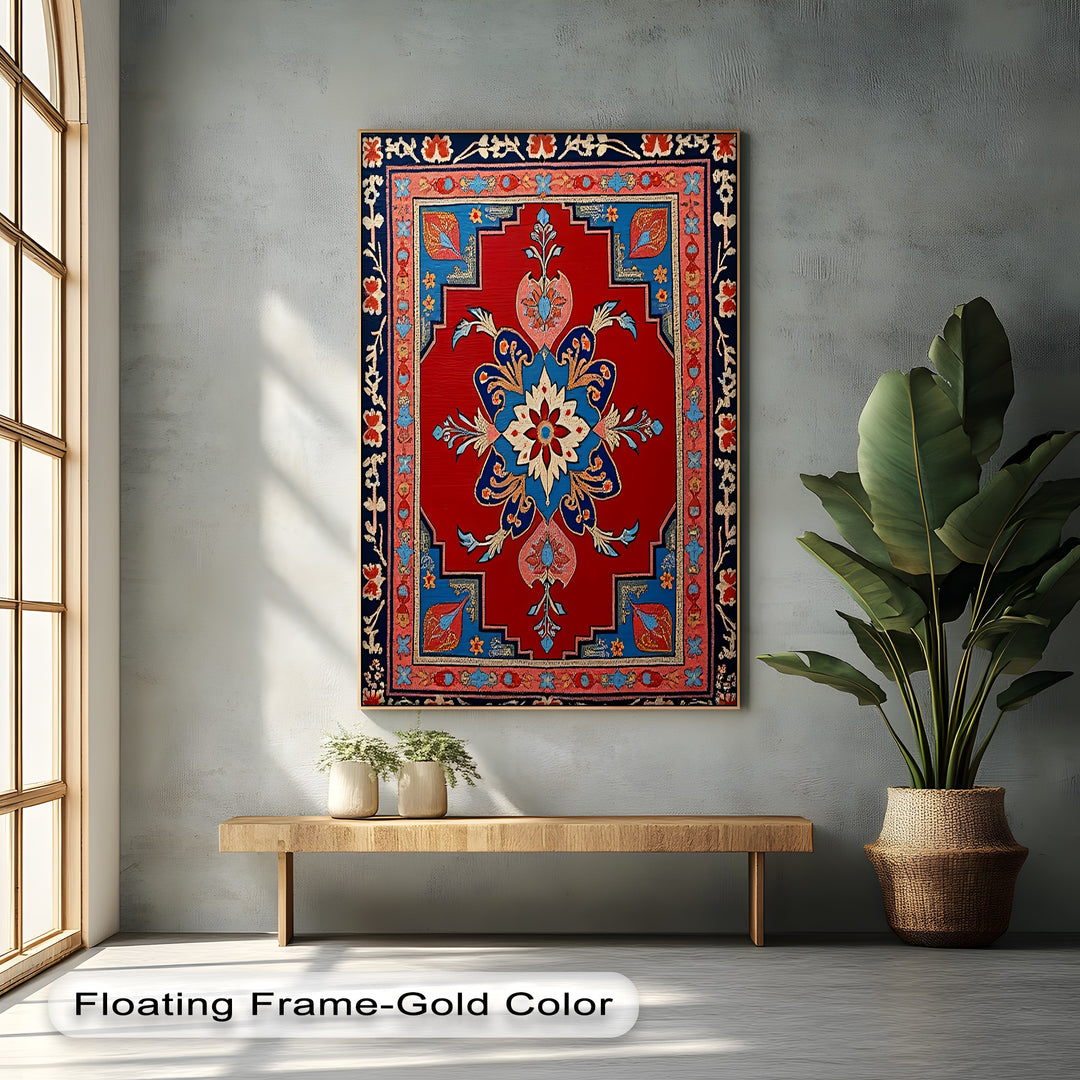 Royal Elegance Medallion – Persian Canvas Print