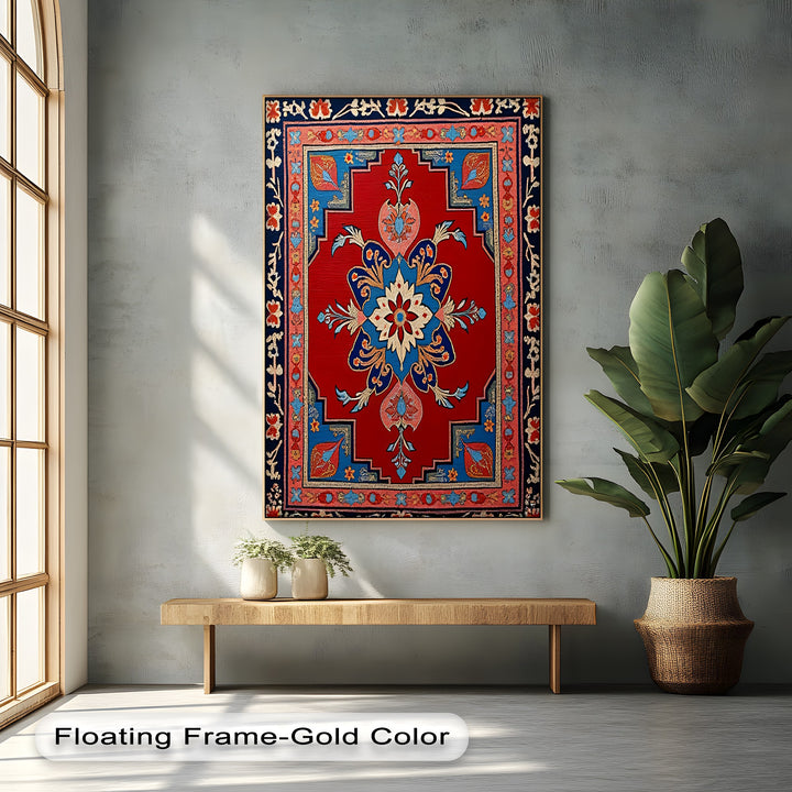 Royal Elegance Medallion – Persian Canvas Print