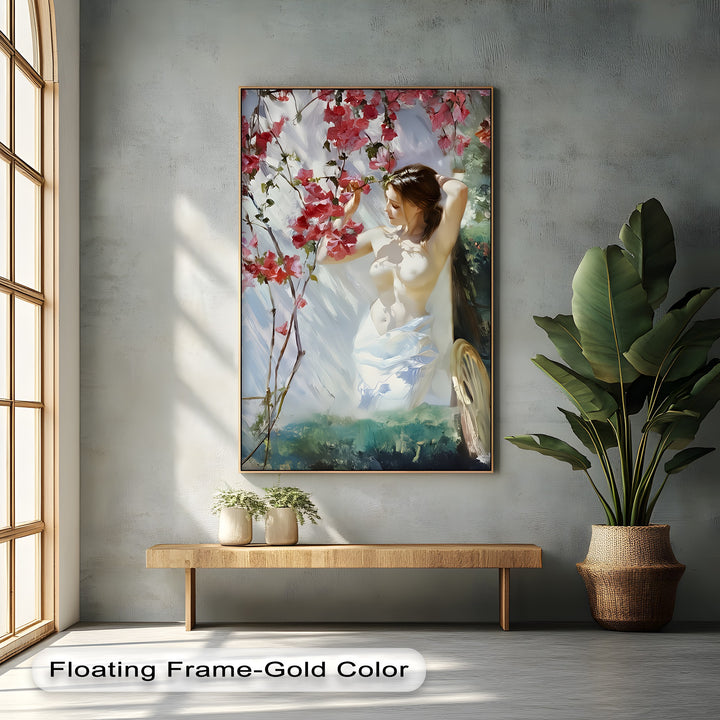 Whispers of Spring – Erotic Canvas Print