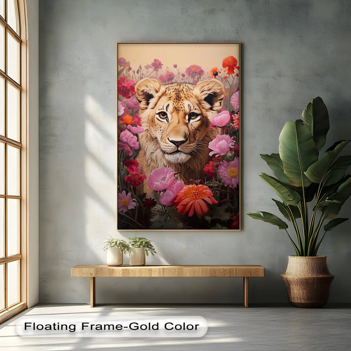 Wild Grace Among Blossoms – Animal Canvas Print - MyPhotoStation