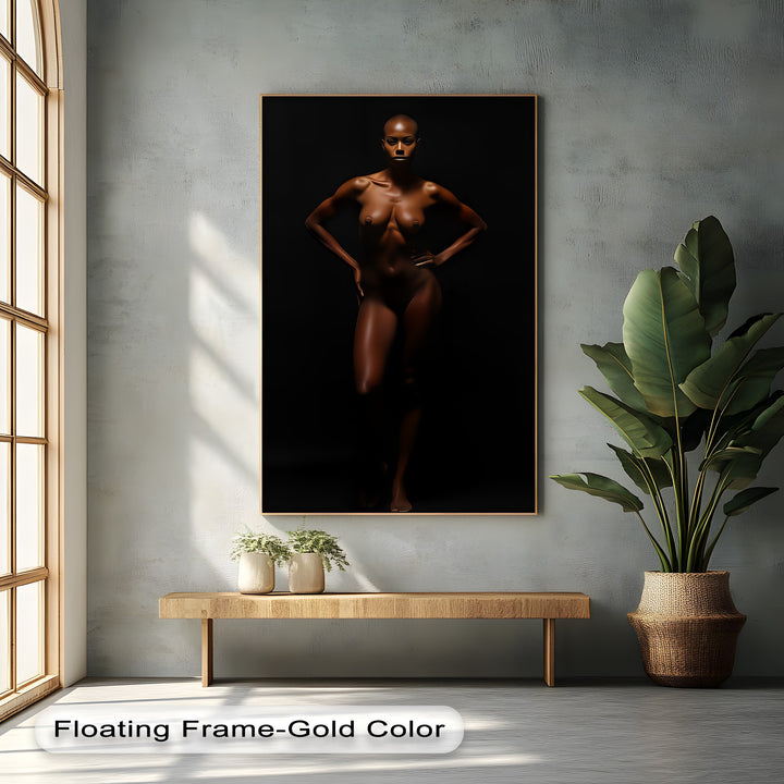 Eclipsed Essence – Sexy Canvas Art | Framed Canvas Wall Art