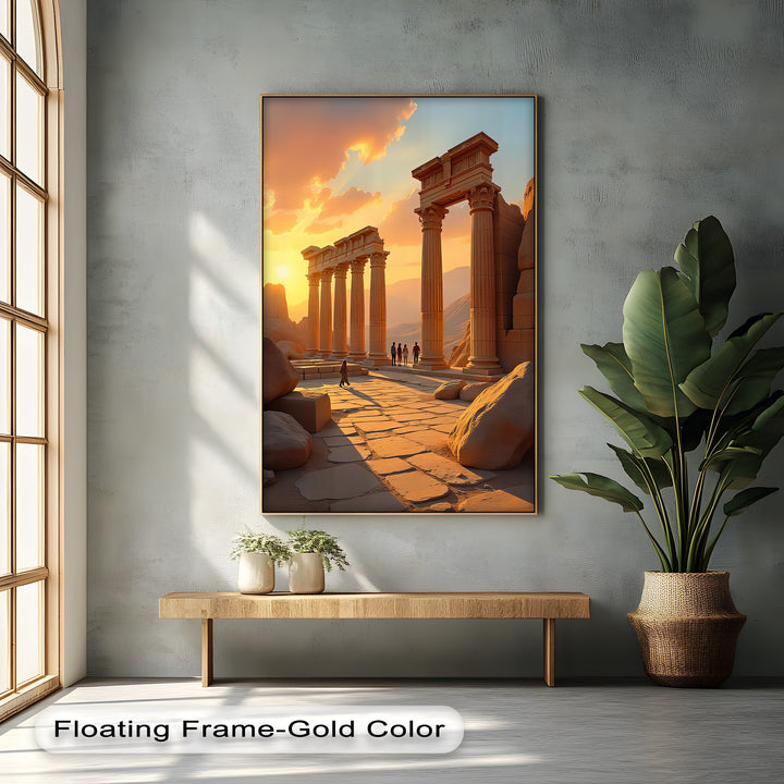 Eternal Guardian – Persian Canvas Art