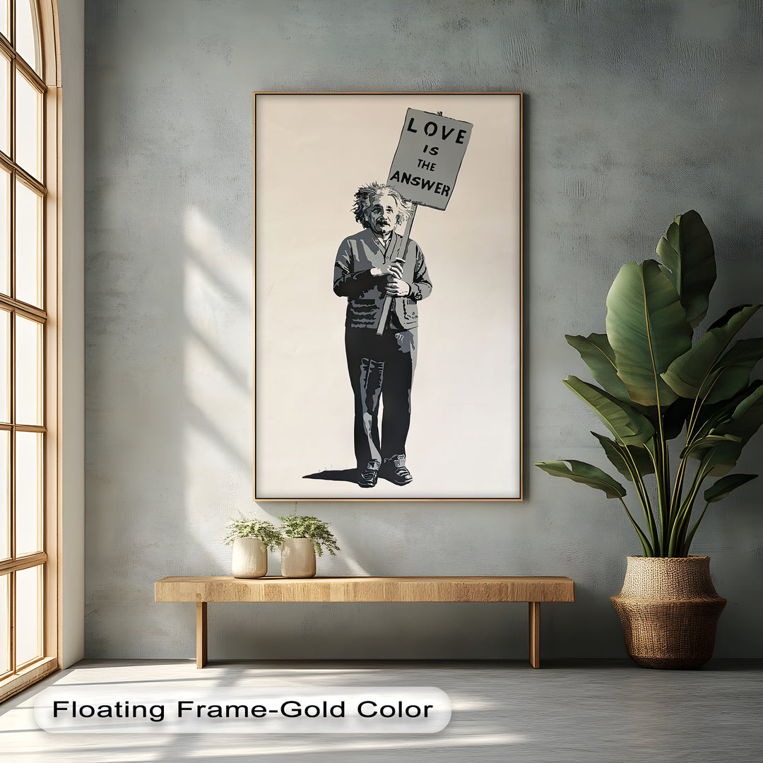 Winterliche Ruhe – Japanische Frau im blauen Kimono, Leinwanddruck | Gerahmtes Kunstwerk