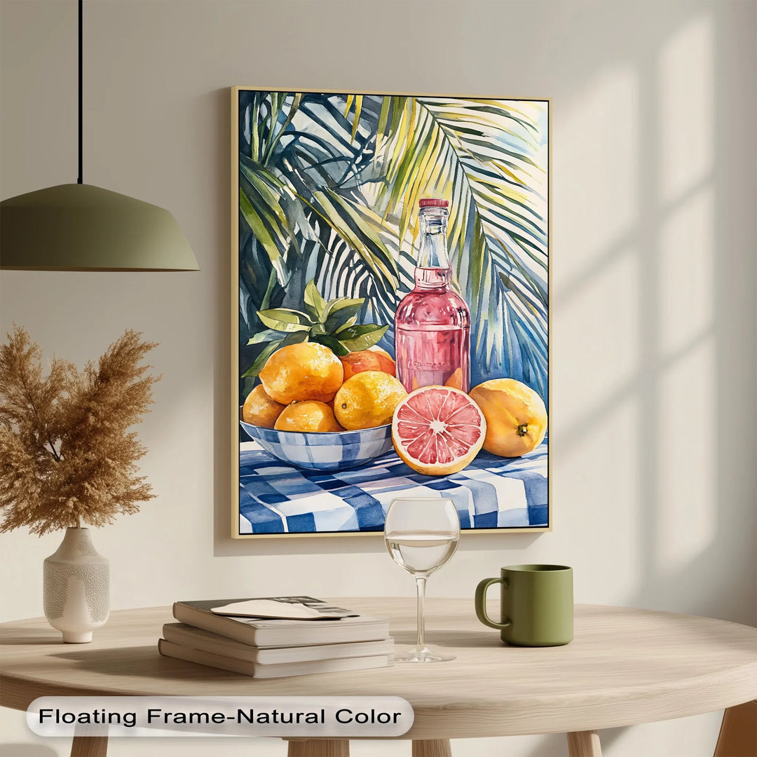 Citrus & Sunshine – Tropical Fruit and Juice Canvas Print - MyPhotoStation