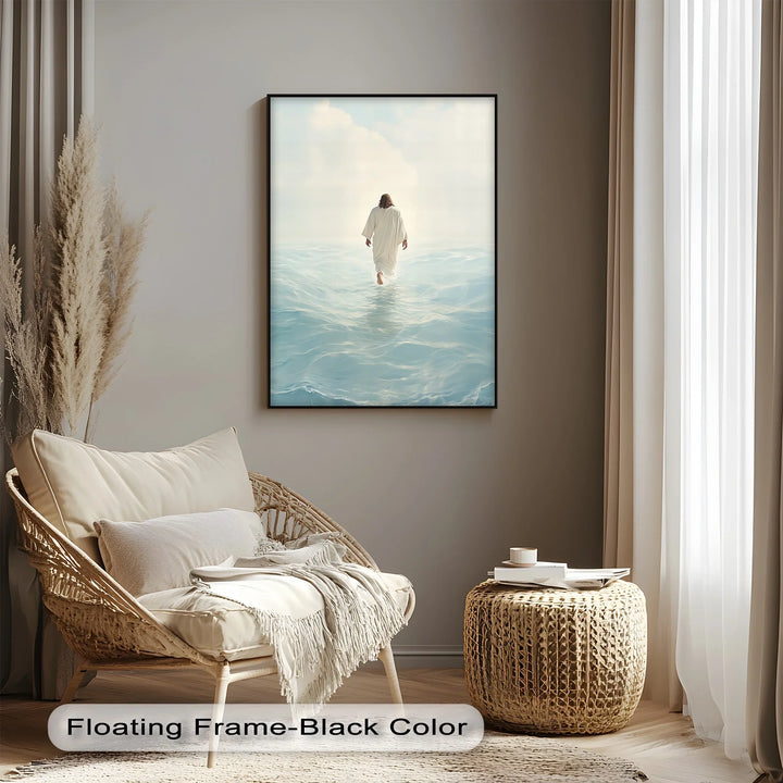 Divine Calm – Jesus Walking on Water Canvas Print - MyPhotoStation