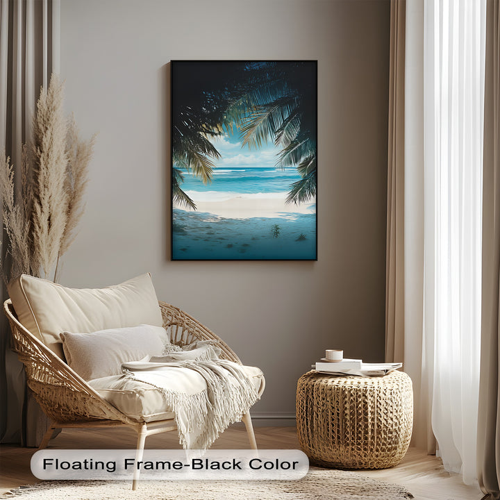 Tropical Hideaway View – Oceanfront Canvas Prints