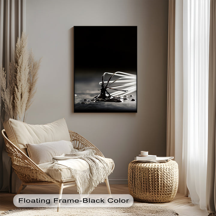Whisked Elegance – Dark Chocolate Drizzle Canvas Prints
