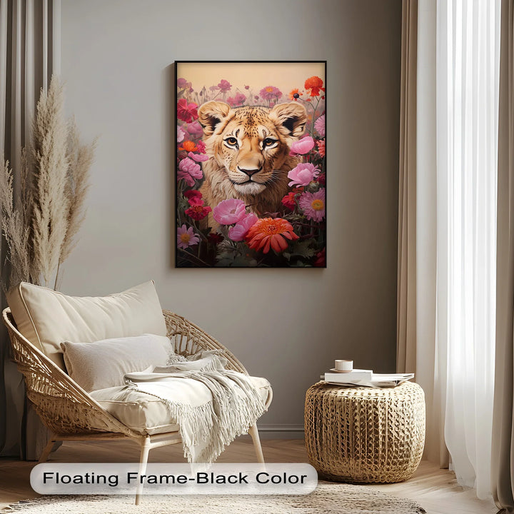 Wild Grace Among Blossoms – Animal Canvas Print - MyPhotoStation
