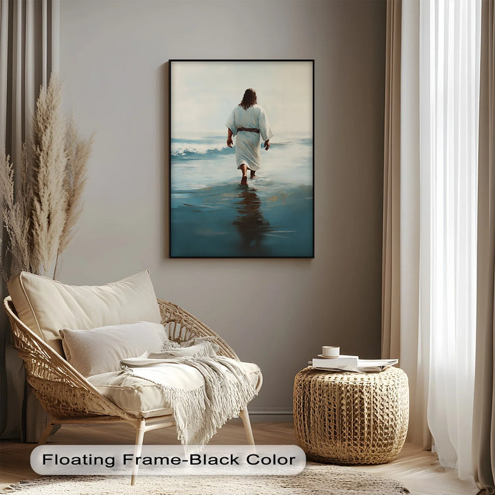 Divine Path – Jesus Walking on Water Canvas Prints - MyPhotoStation