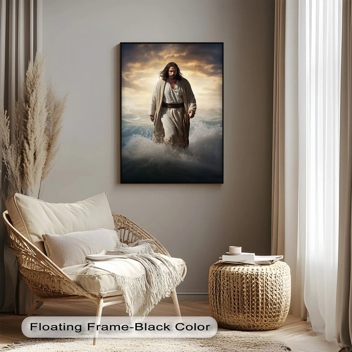 Divine Path – Jesus on the Sea Canvas Prints - MyPhotoStation