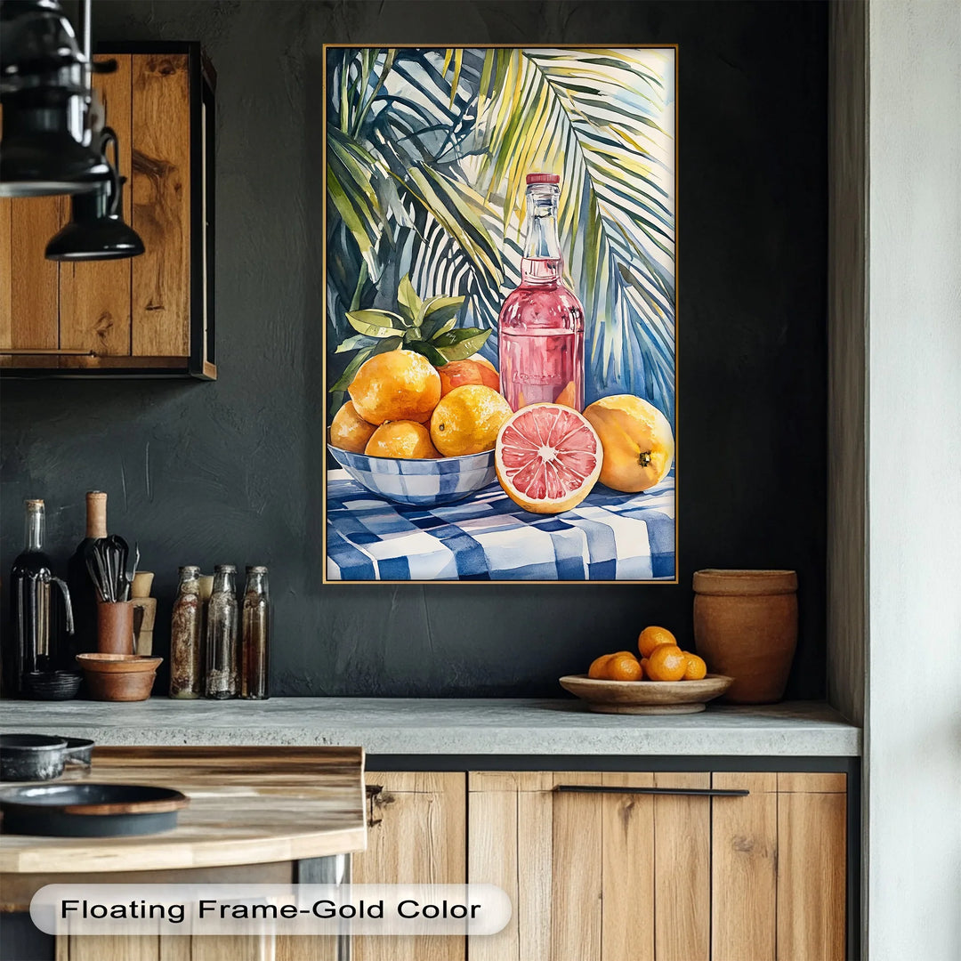 Citrus & Sunshine – Tropical Fruit and Juice Canvas Print - MyPhotoStation