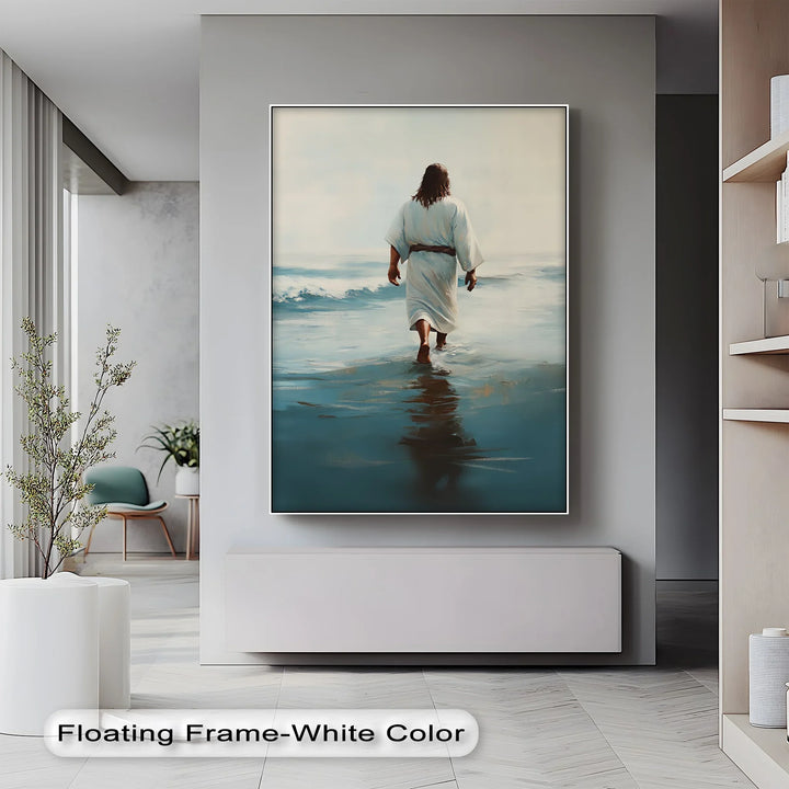 Divine Path – Jesus Walking on Water Canvas Prints - MyPhotoStation