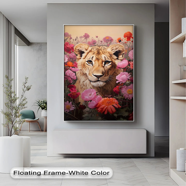 Wild Grace Among Blossoms – Animal Canvas Print - MyPhotoStation