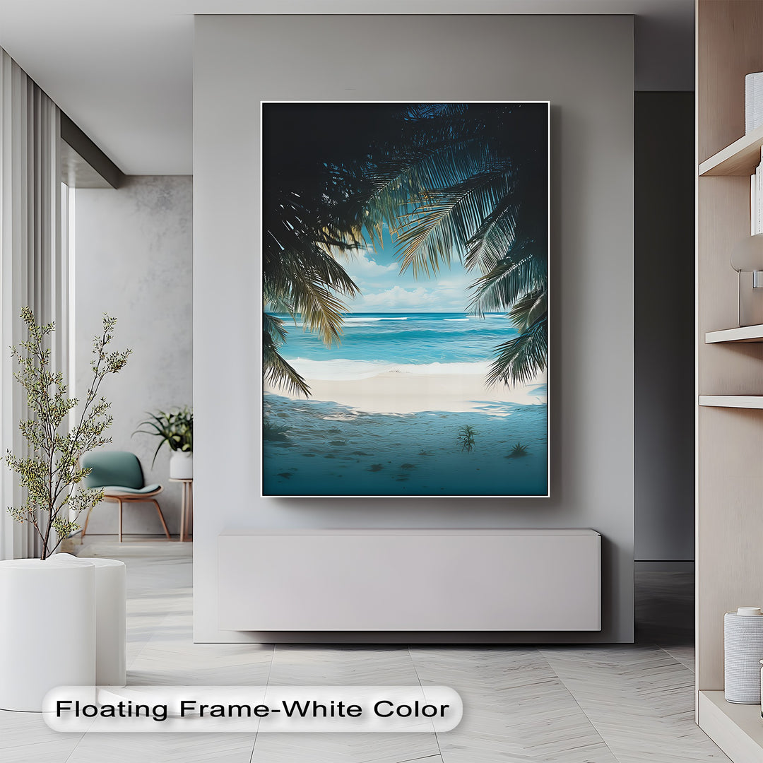 Tropical Hideaway View – Oceanfront Canvas Prints
