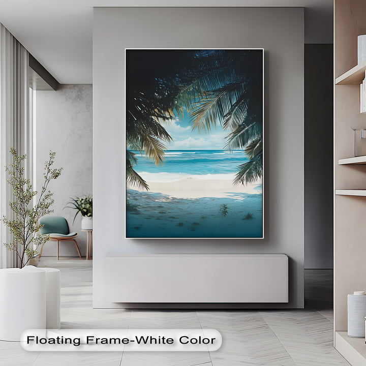 Tropical Hideaway View – Oceanfront Canvas Prints