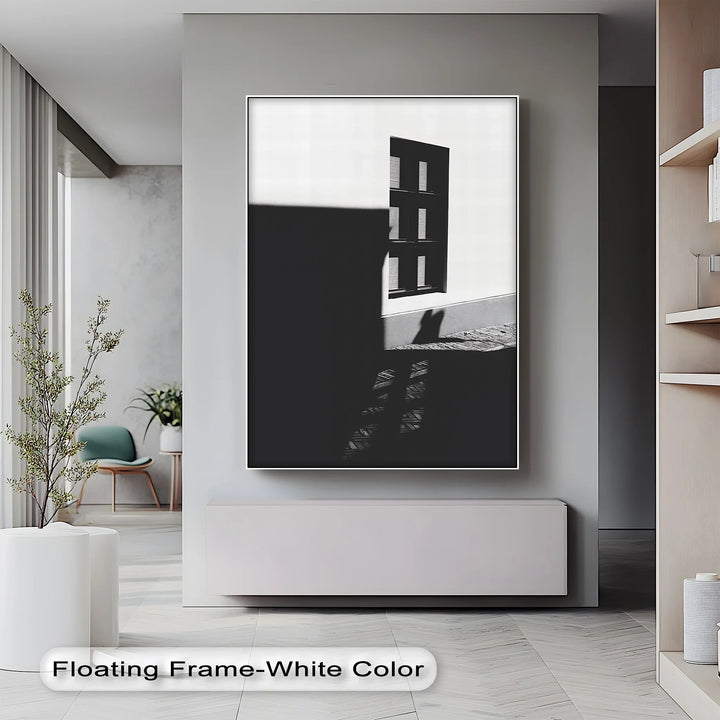 Shadow Geometry – Minimalist Window & Light Canvas Prints - MyPhotoStation