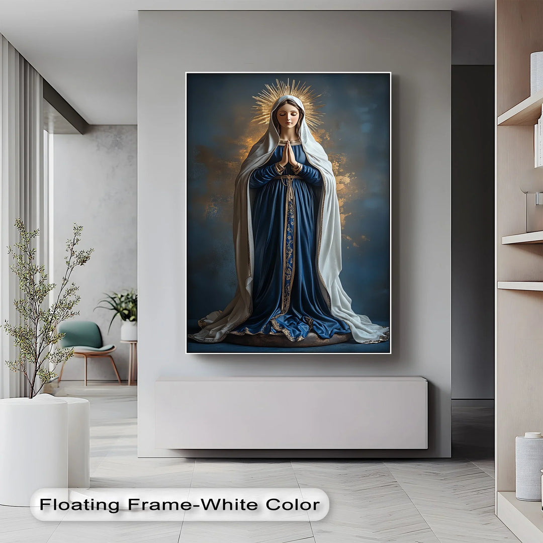 Queen of Heaven – Virgin Mary Canvas Print - MyPhotoStation