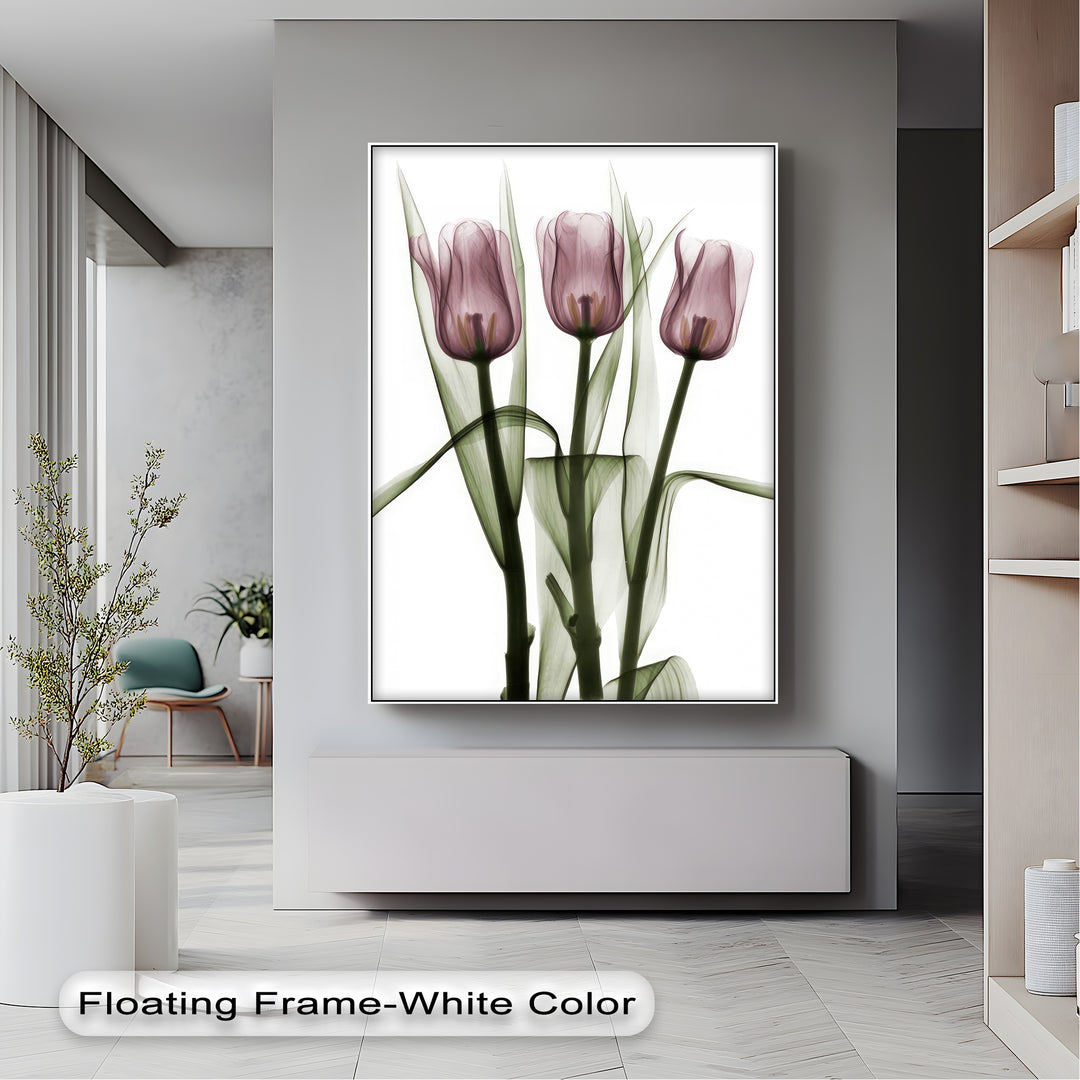 Winterliche Ruhe – Japanische Frau im blauen Kimono, Leinwanddruck | Gerahmtes Kunstwerk