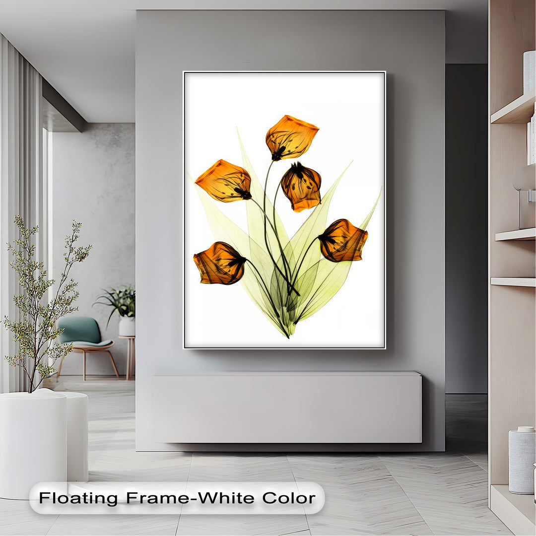 Winterliche Ruhe – Japanische Frau im blauen Kimono, Leinwanddruck | Gerahmtes Kunstwerk