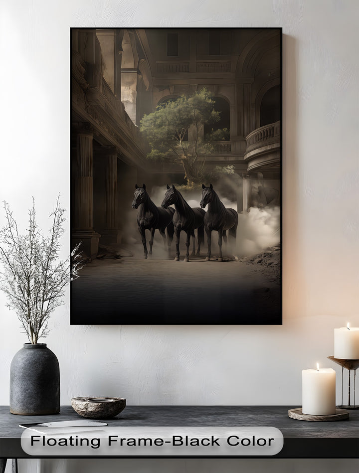 Guardians of the Forgotten Hall – Dark Horse Fantasy Canvas Print