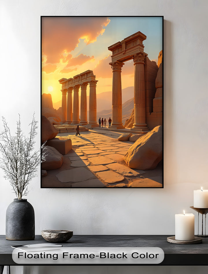 Eternal Guardian – Persian Canvas Art
