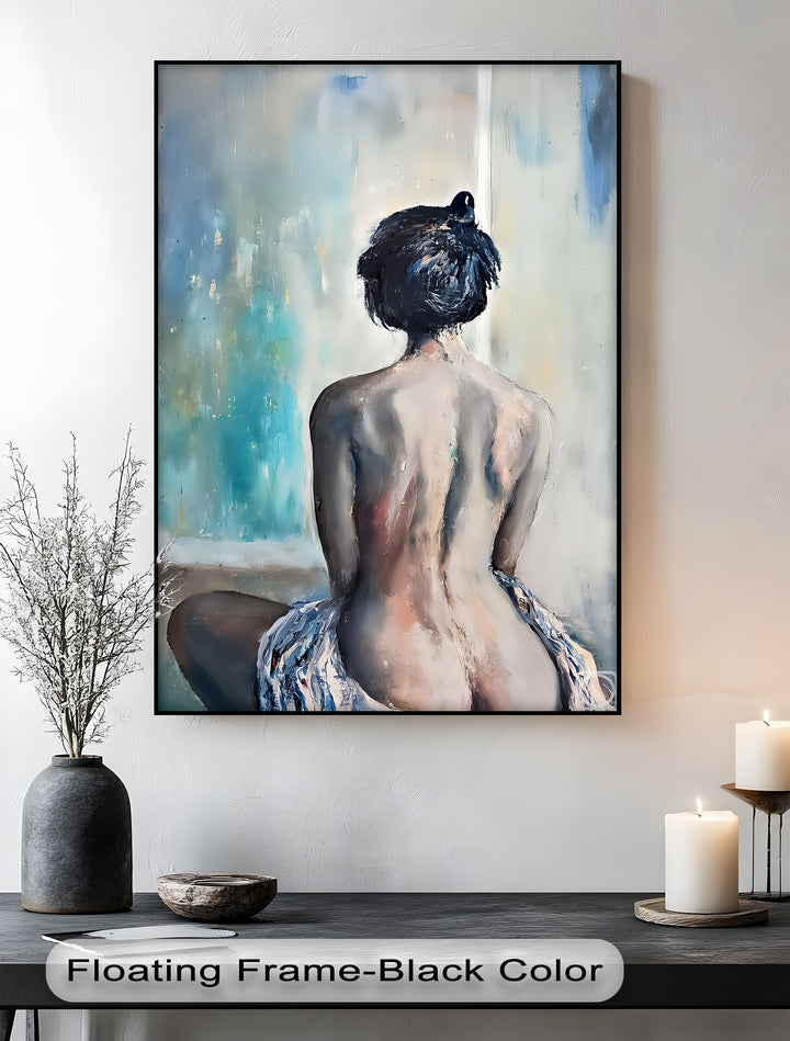 Serene Solitude – Erotic Canvas Print