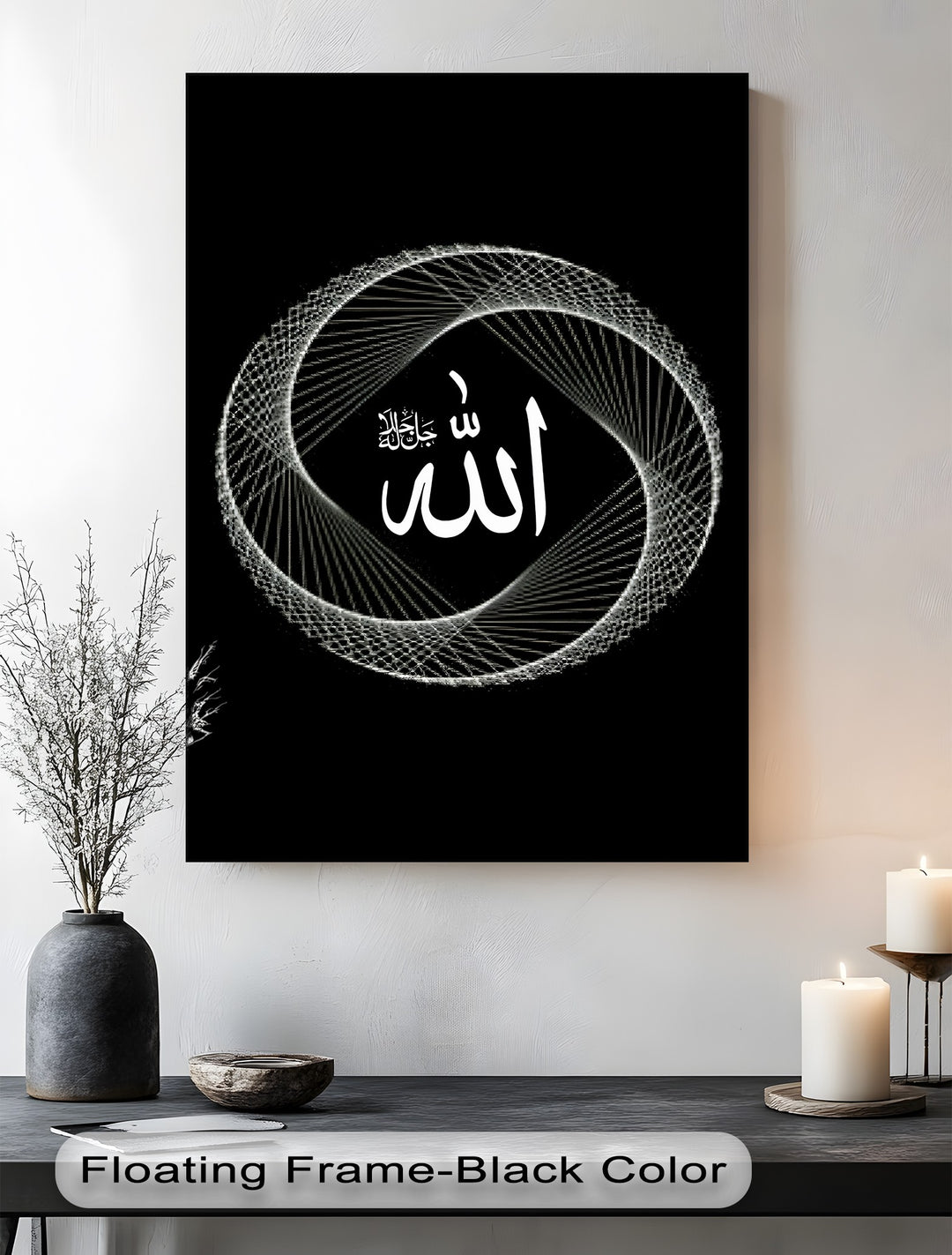Golden Mosque Elegance – Islamic Landmark Canvas Print