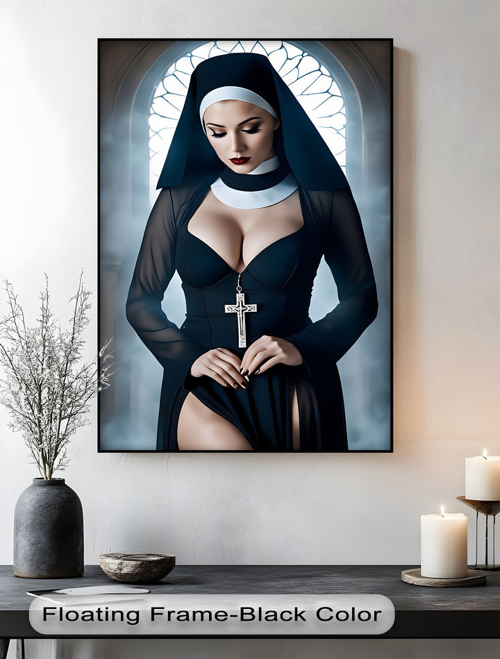 Sacred Desire – Erotic Canvas Wall Art | Large Framed Canvas Prints