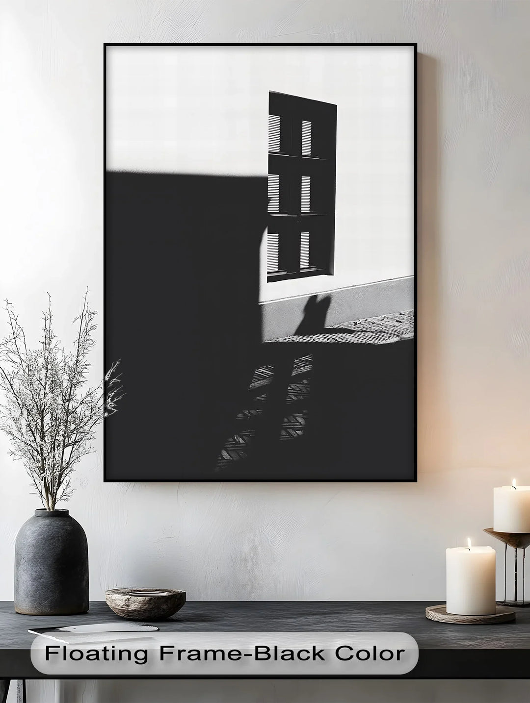 Shadow Geometry – Minimalist Window & Light Canvas Prints - MyPhotoStation