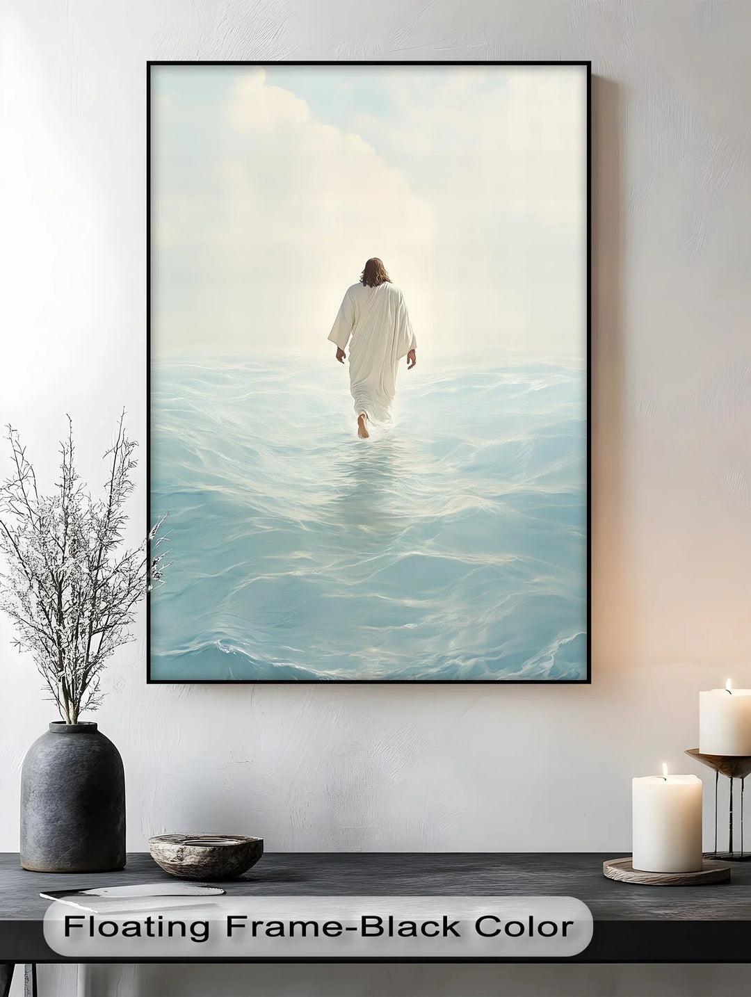 Divine Calm – Jesus Walking on Water Canvas Print - MyPhotoStation