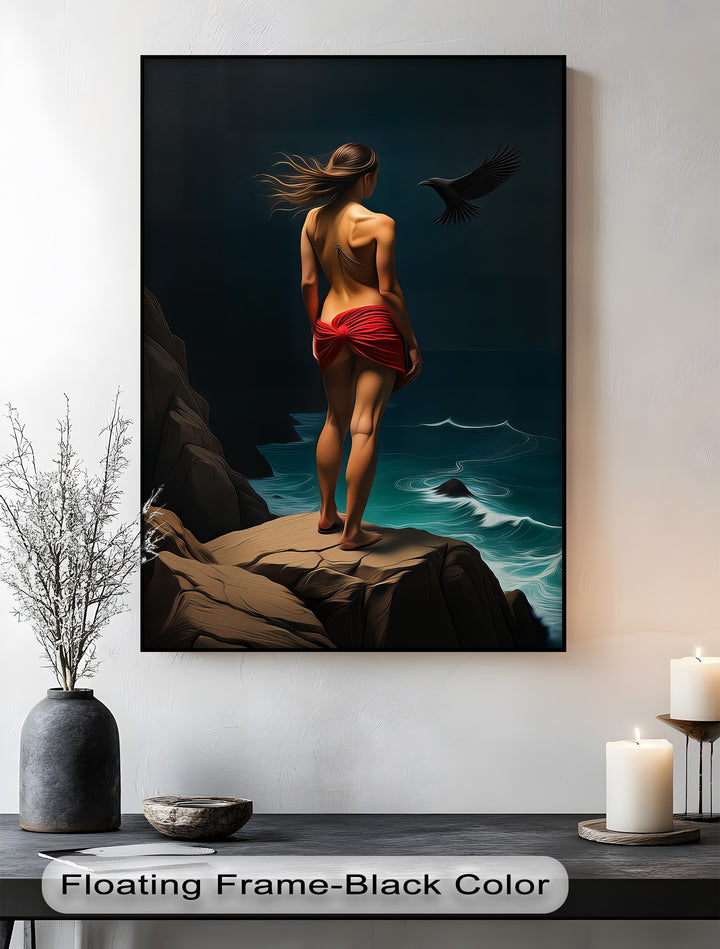Messenger of the Deep – Sexy Canvas Wall Art | Framed Art