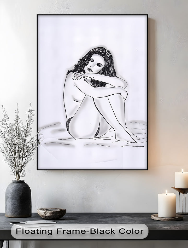 Whispers of Innocence – Erotic Canvas Print