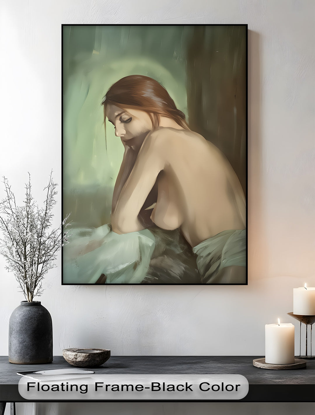 Sensual Nude Erotic Canvas Wall Art | Framed Artwork