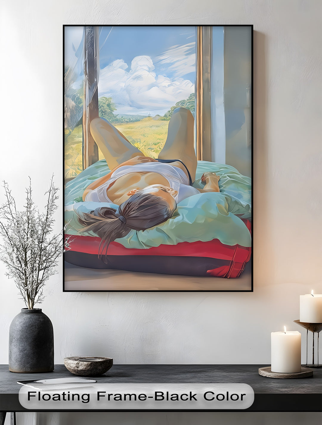 Golden Noon Serenity – Erotic Canvas Print
