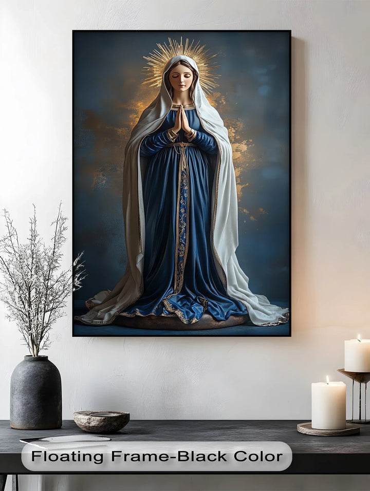Queen of Heaven – Virgin Mary Canvas Print - MyPhotoStation