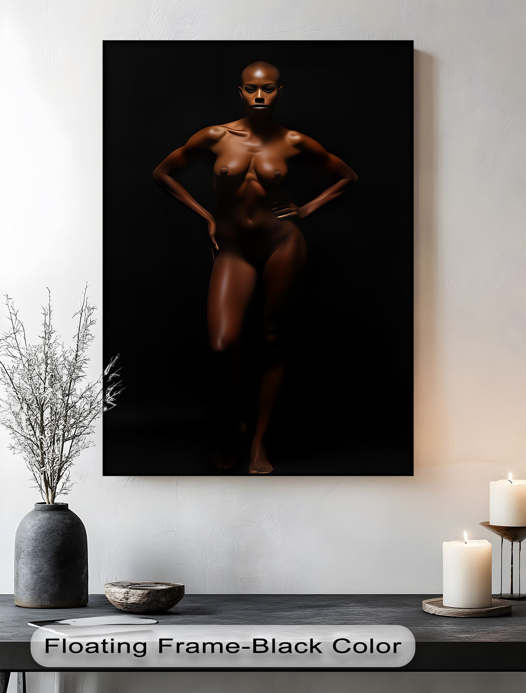 Eclipsed Essence – Sexy Canvas Art | Framed Canvas Wall Art