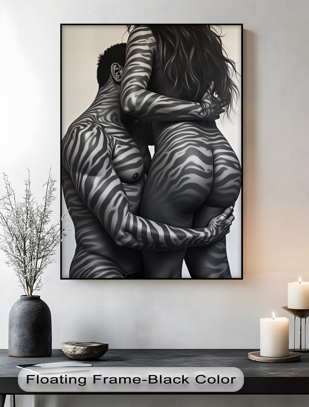 Passionate Connection – Erotic Canvas Print