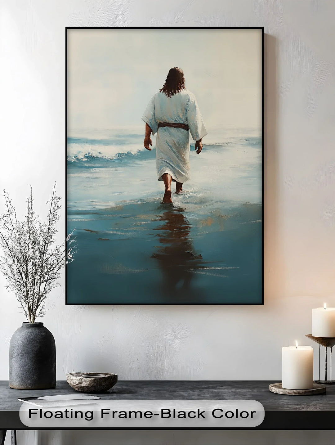 Divine Path – Jesus Walking on Water Canvas Prints - MyPhotoStation